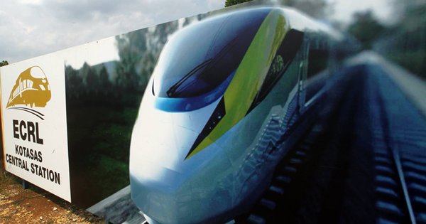 照片: 东海岸铁路将大大改善马来西亚较落后地区的经济前景。