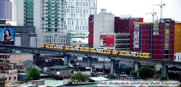 Photo: Belt and Road largesse set to transform train travel across the Phillipines. (Shutterstock.com/Rainier Martin Ampongan) 