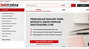 照片: Indotrading.com是印尼一个主要的「企业对企业」(B2B)电子商贸平台。