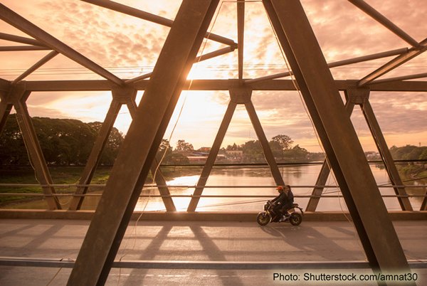 Photo: Building bridges: Construction contracts forge ever-closer Beijing-Phnom Penh links. (Shutterstock.com-amnat30)