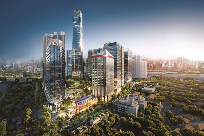 Photo: Coming to Kuala Lumpur’s cityscape shortly: The Tun Razak Exchange Lifestyle Quarter.