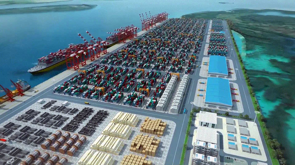 Photo: The Kyaukphyu deep-sea port: A win-win prospect mired in contractual wrangling.