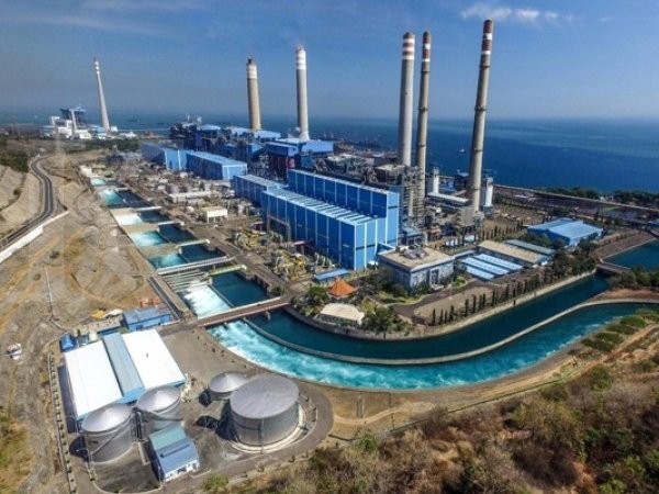 照片: 爪哇7號發電廠為人煙稠密的爪哇-峇里地區供應電力。