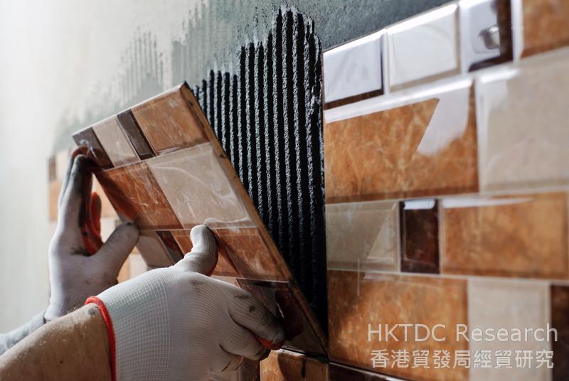 相片：中国建材市场经过多年发展已迈向成熟。