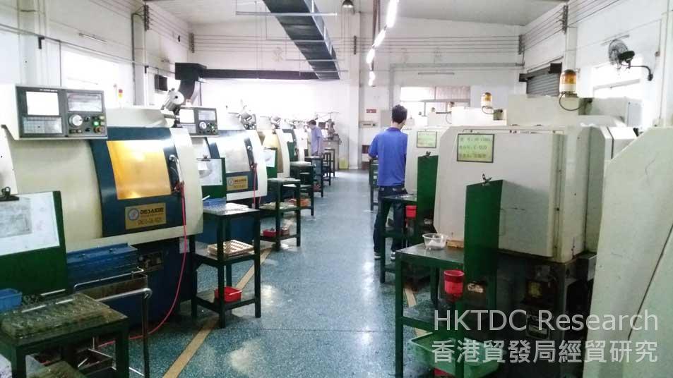 Photo: Modern Precision’s automated production line (1). 