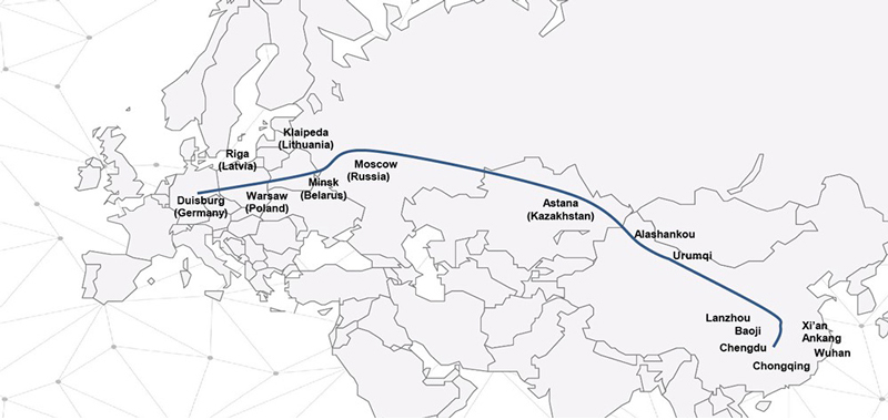 Picture: Belarus is a bridge between Europe (CIS and EU) and Asia.