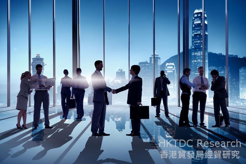 相片：长三角企业积极利用香港网络连系国际市场。