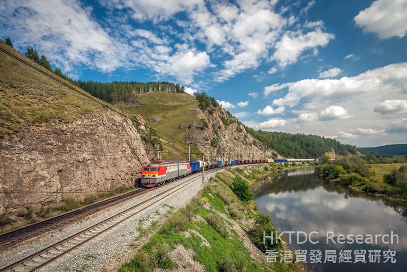 Photo: Rail service has become a freight shipping option for China-Europe trade.