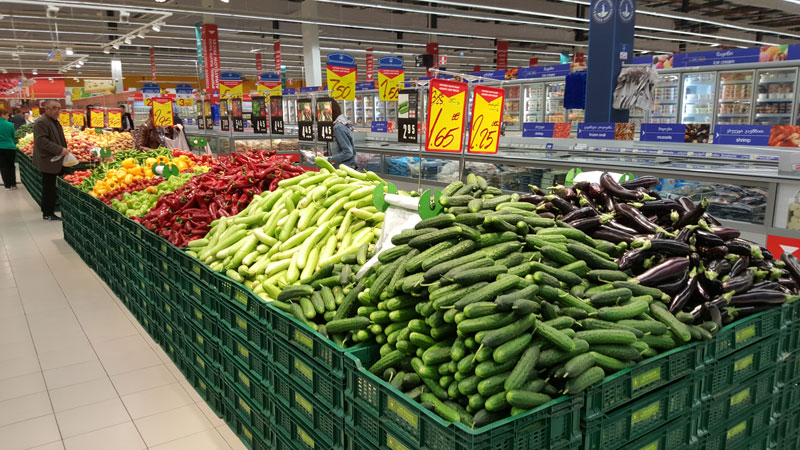 Photo: Georgian fresh produce is popular in Central and Eastern Europe.