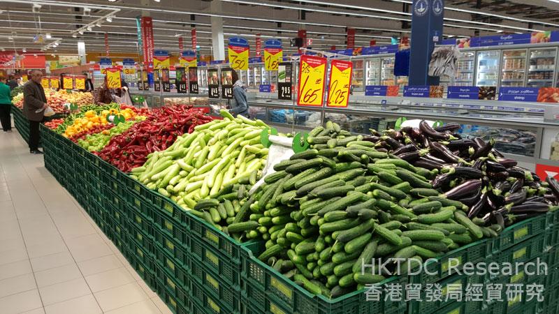 Photo: Georgian fresh produce is popular in Central and Eastern Europe.