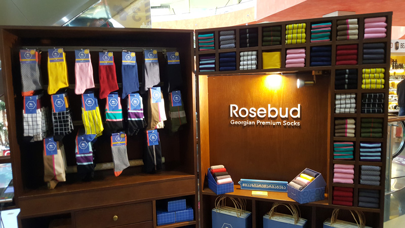 Photo: Rosebud is a Georgian start-up hosiery brand.