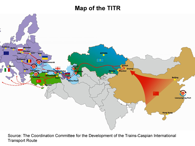 Picture: Map of the TITR