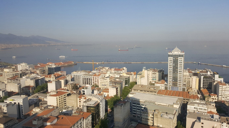 Photo: Izmir in western Turkey is a port city on the Aegean Sea.