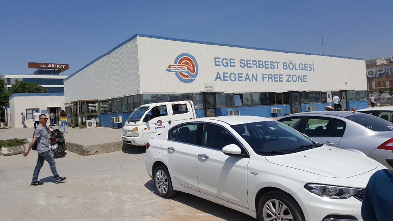 Photo: ESBAŞ was the first modern production and export-based manufacturing zone in Turkey. Photo: ESBAŞ was the first modern production and export-based manufacturing zone in Turkey.