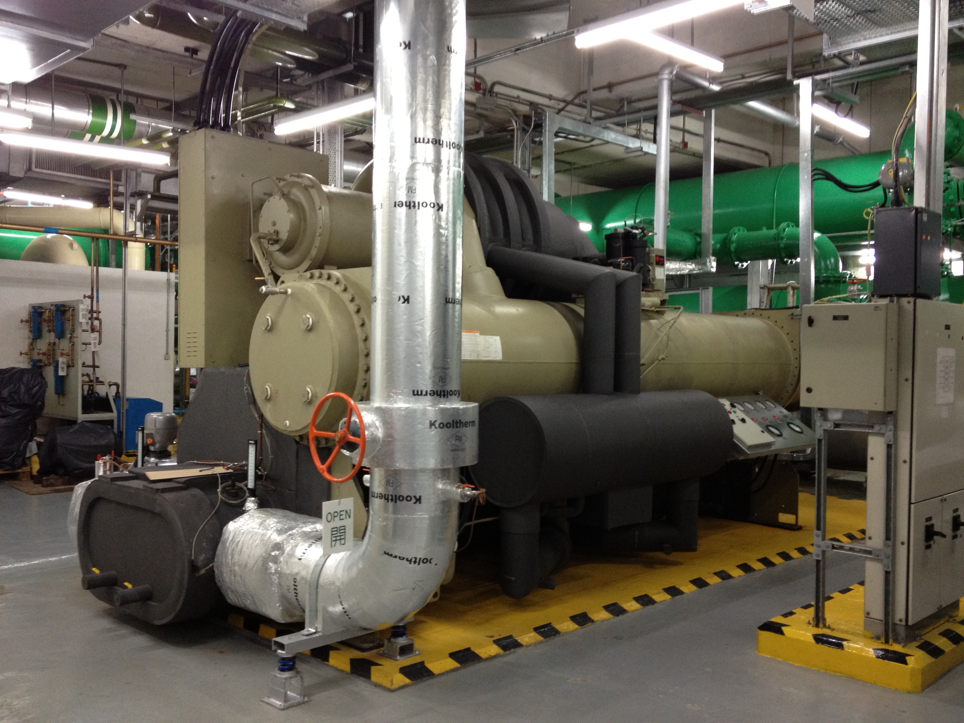 Chiller plant optimisation