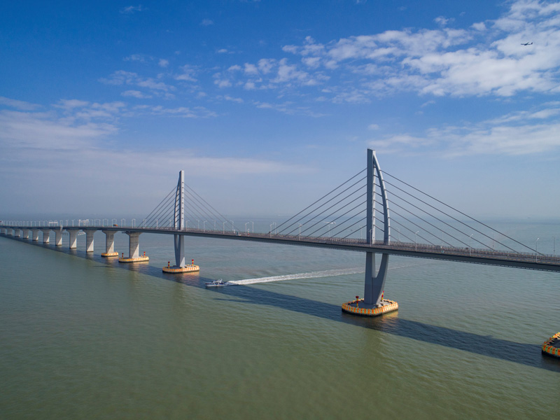 Photo: The Hong Kong-Zhuhai-Macao Bridge – the world’s longest sea-bridge.