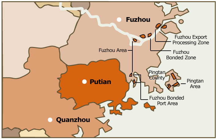 Picture: FJFTZ Fuzhou and Pingtan area Picture: FJFTZ Fuzhou and Pingtan area