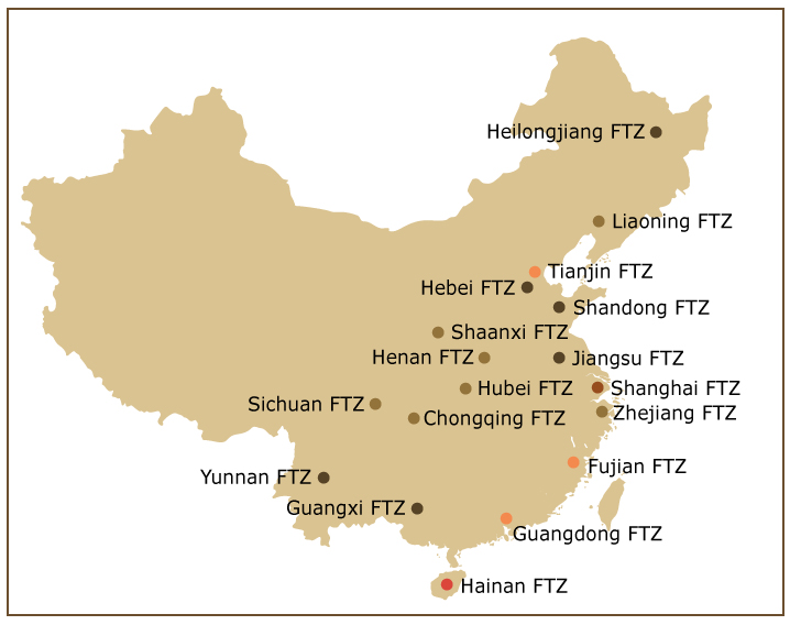 Photo: China Pilot Free Trade Zones Photo: China Pilot Free Trade Zones