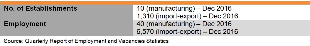 Table: Industry Features of Footwear Industry Table: Industry Features of Footwear Industry