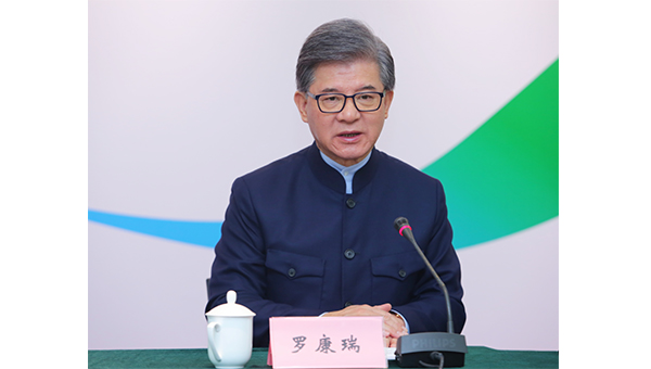 香港贸发局主席罗康瑞 香港贸发局主席罗康瑞