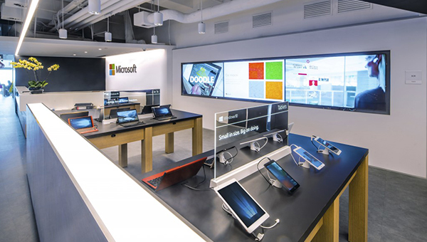Microsoft全新的办公室和体验中心 Microsoft全新的办公室和体验中心