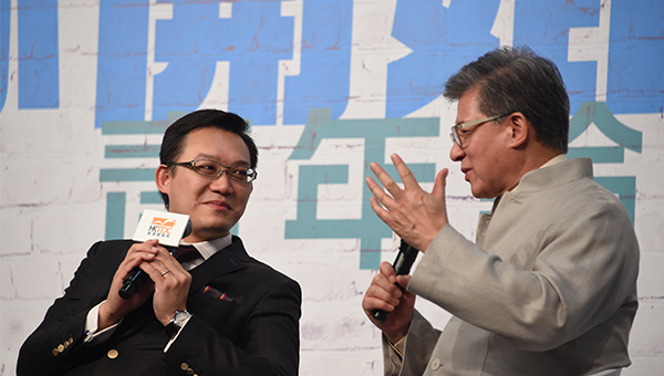(左)林晓锋;(右)罗康瑞 (左)林晓锋;(右)罗康瑞