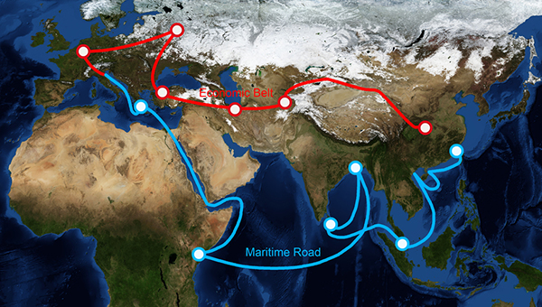 一带一路倡议涵盖超过60个国家