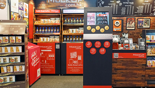 MockUp Box纸制咖啡店 MockUp Box纸制咖啡店