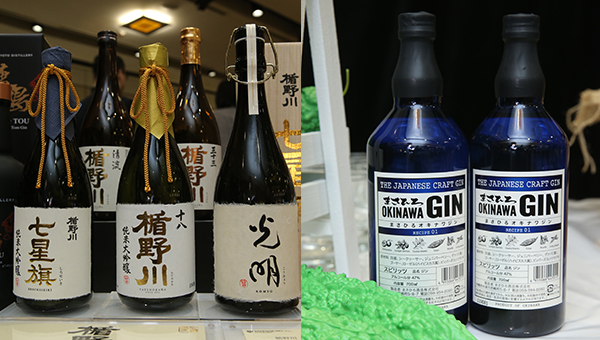 (左图)楯野川纯米大吟酿(右图)手工精酿毡酒 (左图)楯野川纯米大吟酿(右图)手工精酿毡酒
