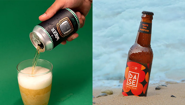 （左图）爱尔淡啤酒Pale Ale（右图）啤酒Base Beer