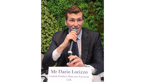 GfK 眼鏡部, Dario Lorizzo, 內地眼鏡發展 GfK 眼鏡部, Dario Lorizzo, 內地眼鏡發展