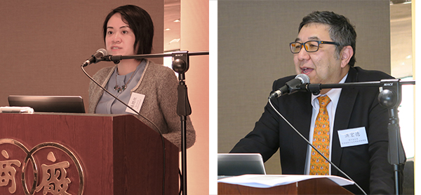 楊朗欣(左圖)及洪宏德(右圖) 楊朗欣(左圖)及洪宏德(右圖)