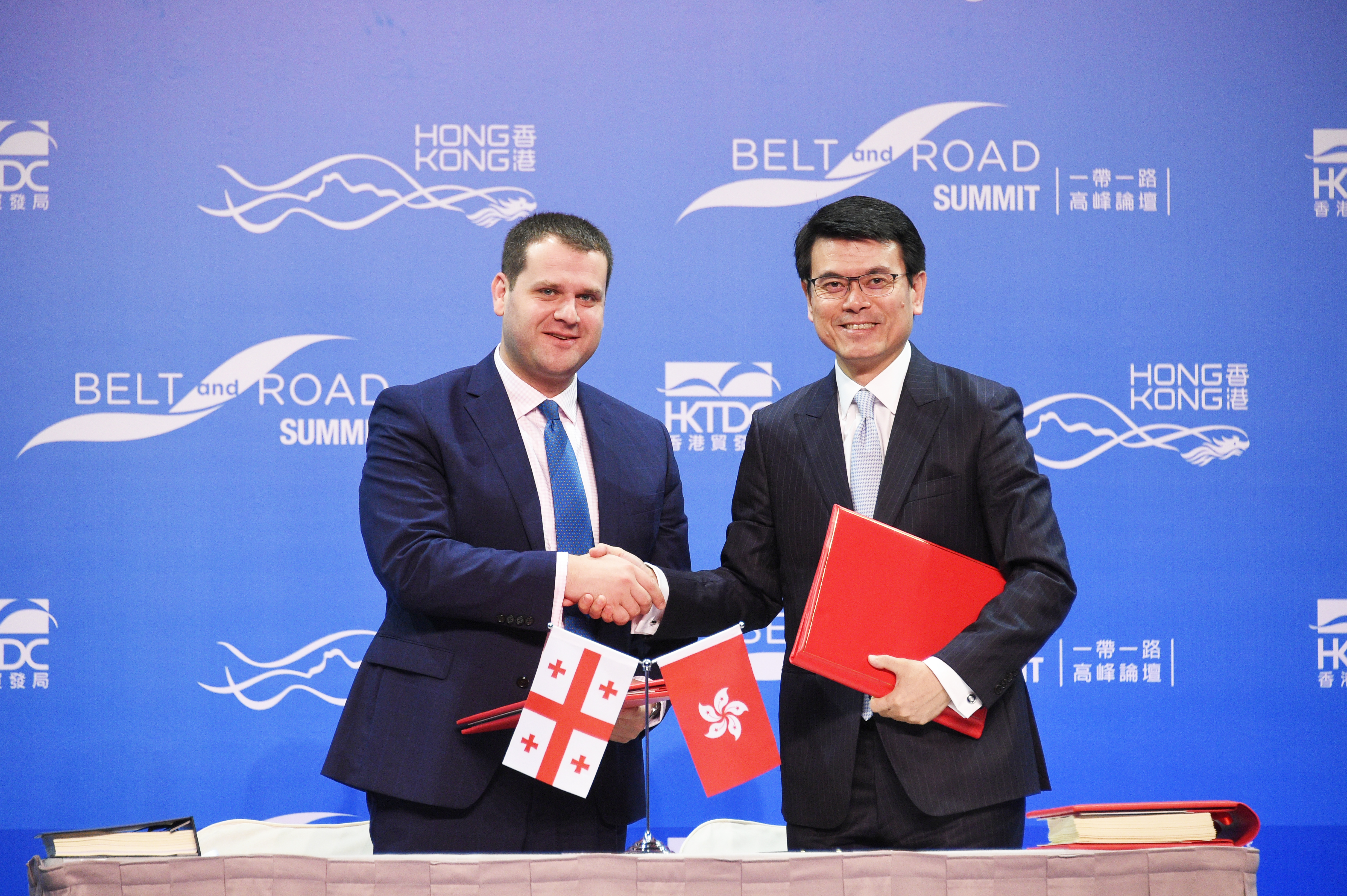 香港與格魯吉亞簽署自貿協定