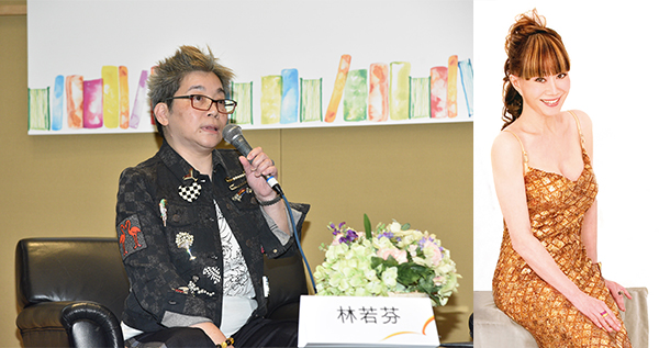 左圖: 林若芬, 右圖: 林燕妮 左圖: 林若芬, 右圖: 林燕妮