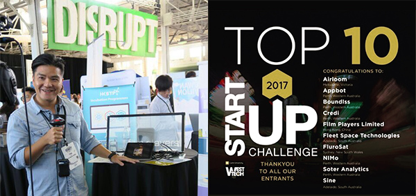 蘇德政, 澳洲Start Up Challenge比賽 蘇德政, 澳洲Start Up Challenge比賽