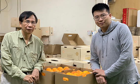 李道德(左)與李泓翀(右) 李道德(左)與李泓翀(右)