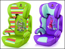 BOtD’s FABric Animals collection was licensed to China’s Transtek to produce a line of baby car seat