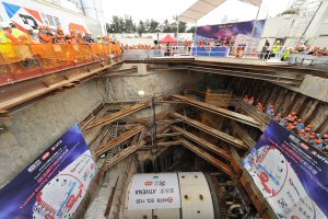 Tunnelling works on the Shatin to Central Line for the MTR Corporation Tunnelling works on the Shatin to Central Line for the MTR Corporation