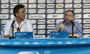 Jean Todt (right) and Alejandro Agag Jean Todt (right) and Alejandro Agag