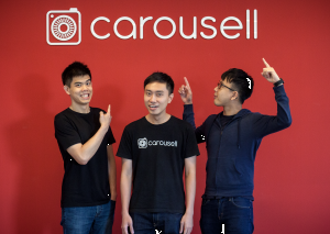 co-founders of Carousell