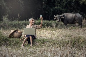 Even Indonesia's rural residents are said to be Facebook devotees Even Indonesia's rural residents are said to be Facebook devotees