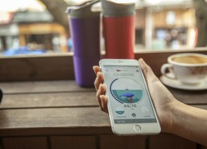 The Ozmo smart cup and water app 