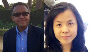 Javed Rahman and his wife Leslie Wang Javed Rahman and his wife Leslie Wang