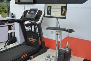 Sensor Medica's baropodometric treadmill Sensor Medica's baropodometric treadmill