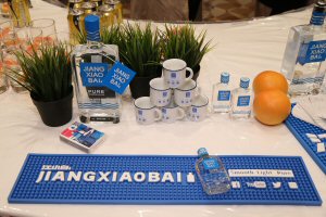 Fair exhibitor JIANGXIAOBAI offers soft sorghum baijiu Fair exhibitor JIANGXIAOBAI offers soft sorghum baijiu