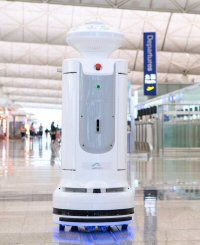The Airport Authority bought a batch of the robots after seeing their performance