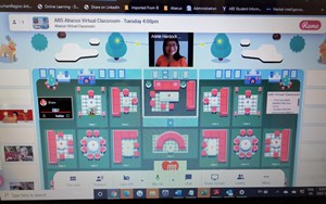 A set of virtual classrooms