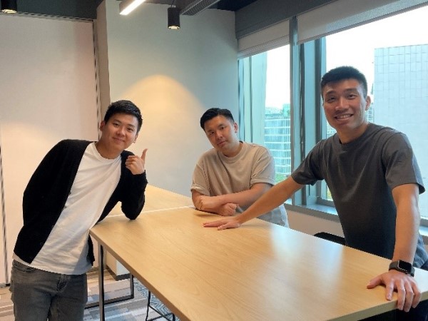 Patrick Tu, Chu Hin-ching and Eugene Ho Patrick Tu, Chu Hin-ching and Eugene Ho