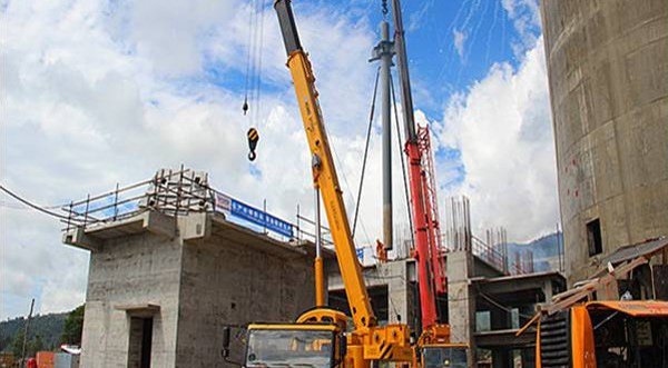 Photo: Concrete investment: The Papua Cement Plant.