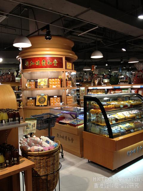 相片：在上海國金中心的City’super